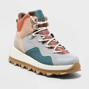 Women’s Palmer Lace Up Hiking Boots Universal Thread Multi-Color Size 8 NWT